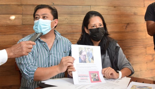 Familiares de la joven  Estrella Guadalupe Peredo continúan solicitando ayuda de la sociedad para localizarla. Fue vista por última vez a las 5:30 a.m. del 2 de diciembre en la cascada de Texolo. Se encuentra bajo tratamiento psiquiátrico.  
