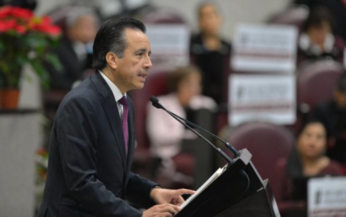 En Veracruz no defendemos corruptos, combatimos la impunidad y limpiamos la casa de tantas ladronerías expresó el gobernador Cuitláhuac García
