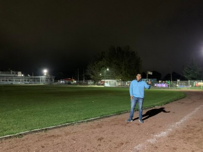 En Banderilla, la Unidad Deportiva Ángel Franco (El Gallito), ya cuenta con iluminación en la pista de atletismo, así, todos los deportistas que practican este deporte muy temprano o bien por la noche, podrán realizar actividad física tanto en la pista como en el área de aparatos funcionales, con el alumbrado necesario y con un elemento de la vigilancia preventiva al pendiente y a sus órdenes. 