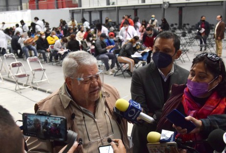 El delegado de Programas de Desarrollo Social, Manuel Huerta Ladrón de Guevara, informó que los jóvenes de 14 años que este mismo año cumplirán los 15, ya pueden ser vacunados, y deberán ser acompañados por sus o padres o tutor para recibir la dosis. 