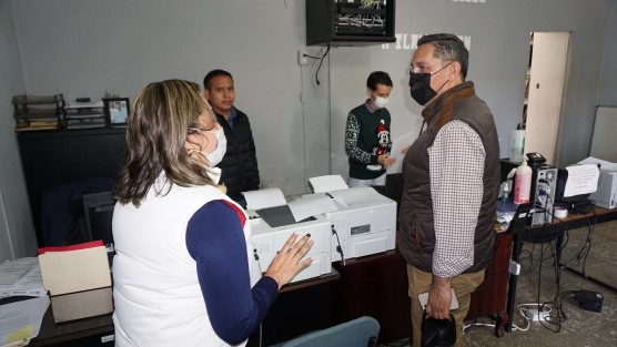 La oficina del Registro Civil en Tlapacoyan inició con mucha actividad en 2022, debido a que la población se ha acercado a realizar diversos trámites, entre ellos el registro de nacimientos, matrimonios y registro de defunciones.