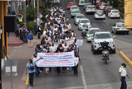 Los colonos de El Moral, como los de todos los asentamientos irregulares ocuparon los terrenos sin contar con estudios previos de Protección Civil, mismos que ahora exigen a las autoridades.  