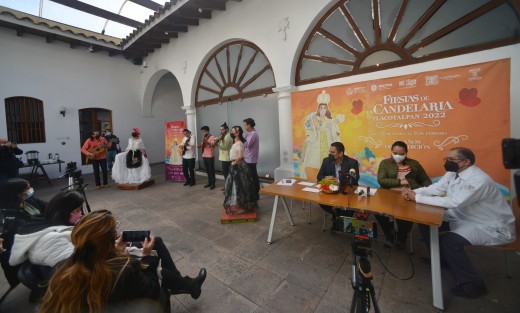 Autoridades municipales, del IVEC, y Turismo, presentaron las tradicionales fiestas de La Candelaria, a realizarse del 27 de enero al 9 de febrero. 