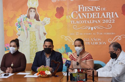 Autoridades municipales, del IVEC, y Turismo, presentaron las tradicionales fiestas de La Candelaria, a realizarse del 27 de enero al 9 de febrero. 