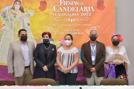 La Secretaría de Turismo y Cultura (SECTUR) de Veracruz, presentó en  la Casa de Representación del Gobierno de Veracruz en la CDMX, las Fiestas de La Candelaria 2022, que se realizarán del 27 de enero al 9 de febrero. 