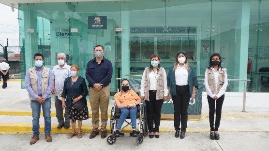 En Tlapacoyan, Ver., también fue inaugurada otra de las 18 sucursales del Banco del Bienestar en el estado de Veracruz. Se contó con la presencia de representantes de los tres niveles de gobierno. 