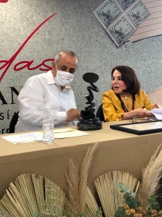 La veracruzana Beatriz Espejo recibió la distinción literaria Poeta de América Carlos Pellicer Cámara, en el marco de la inauguración de las Jornadas Pellicerianas Encuentro de Poesía 2022, este miércoles en el Museo Regional de Antropología de Villahermosa, Tabasco, que lleva el nombre del escritor.