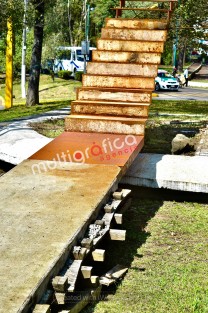 Lo que sería monumento a desaparecidos … ni se apareció .  Solo gastaron 500 mil pesos. 