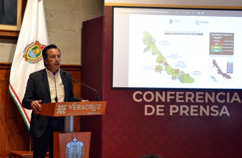 El Gobernador de Veracruz informó que en esta semana llegan a la entidad las vacunas para el refuerzo anti COVID para el sector de 18 a 29 años, mismas que se estarán aplicado en la semana próxima.   