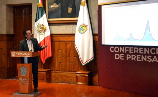 García Jiménez también informó sobre el descenso de contagios, pero insistiendo en seguir cumpliendo con la vacunación, pues aún se presentan decesos en la entidad. 