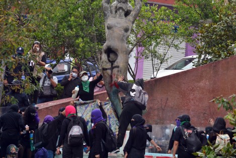 Marcha 8M en Xalapa.