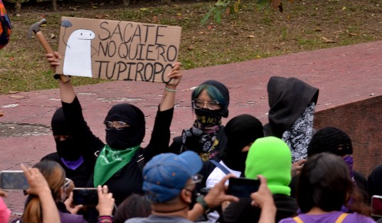 Marcha 8M en Xalapa.