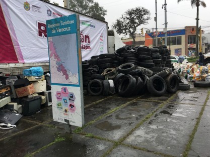 Cabe mencionar que SEDEMA ha informado que el reciclón se hará en otros municipios, en diez sedes, entre ellos:  Poza Rica, Córdoba, Orizaba, Minatitlán, Coatzacoalcos, Cosamaloapan, Álamo, de los cuales informará oportunamente. 