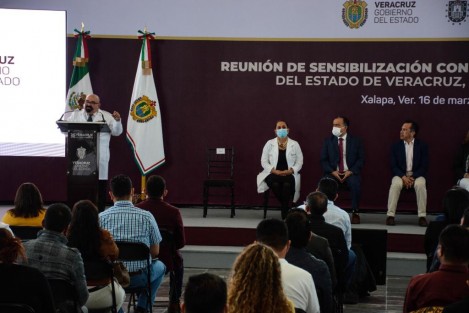  Con la participación de alcaldes y ediles de los 212 municipios del Estado, la Secretaría de Salud y los Servicios de Salud de Veracruz, llevaron a cabo la Reunión de Sensibilización con Presidentes Municipales del Estado de Veracruz periodo 2022-2025.