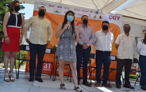 Con la presencia de los titulares de Turismo y STPSP, Iván Martínez Olvera y Dorheny Cayetano  respectivamente, inició la Feria del Taco, en la explanada del mercado Alcalde y García de Xalapa.