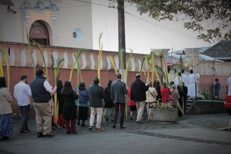 Domingo de Ramos en Xalapa.