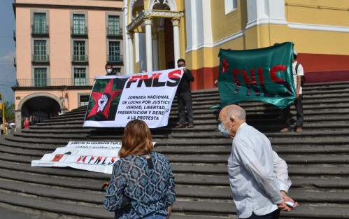 Higinio Bustos está detenido acusado del asesinato de un elemento del Ejército, pero sus defensores atribuyen su detención a su activismo por la liberación de presos políticos y defensa de tierras comunales.