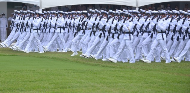 Durante una remembranza de las veces en que México fue invadido, López Obrador señaló que gracias al heroísmo de cadetes, marinos, soldados y ciudadanos que ofrendaron sus vidas hoy somos una nación independiente y soberana; de ahí que volvió a manifestarse contra la invasión a Ucrania, aludiendo a la doctrina Carranza.