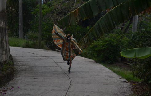 En la comunidad de Espinal, municipio de Naolinco, se realizó el primer desfile de carnaval 2022, que al igual que en otros municipios, se realizan este tipo de festividades después de dos años de pandemia.