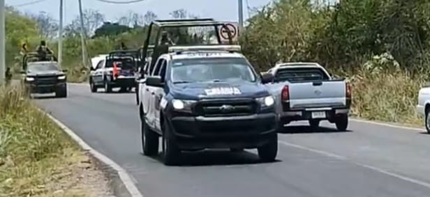 Elementos de la SSP se enfrentaron a presuntos delincuentes quienes trataron de secuestrar a producto de cítricos en Martínez de la Torre, Ver..