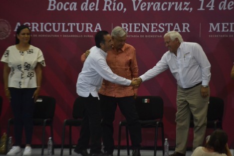 Aspectos de la  Jornada de Producción para el Autoconsumo Zona Sureste, en Boca del Río, Ver..