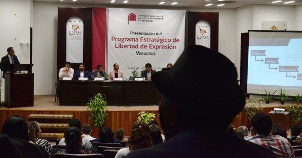Con la participación de alcaldes, diputados locales y autoridades de CEAPP presentaron el Programa Estratégico de Libertad de Expresión.  