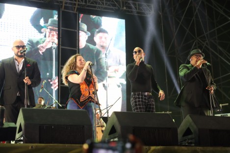 Al ritmo de N Klabe, India y Los Van Van, desde las 21 horas, el público disfrutó de  sus grandes éxitos, en lo que es considerado como el festival más importante de este género musical en el 
país.