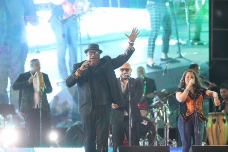 Al ritmo de N Klabe, India y Los Van Van, desde las 21 horas, el público disfrutó de  sus grandes éxitos, en lo que es considerado como el festival más importante de este género musical en el 
país.