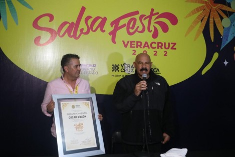  Con la presentación de Diego Morán, Víctor Manuelle y Óscar D León,culminó con éxito el Salsa Fest 2022, con lo que Veracruz se consolida como la capital mundial de la salsa. 