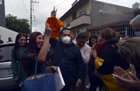 En su mensaje, José Manuel del Río Virgen indicó que buscará la reparación del daño luego de haber estado preso durante seis meses. También se dijo contento por encontrarse con su esposa, sus hijos y demás personas que le manifestaron su apoyo en este proceso.

