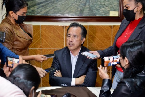 El Gobernador Cuitláhuac García informó que su reunión con el Presidente de la República fue para tratar el tema de la restauración y reapertura del Castillo de San Juan de Ulúa.  