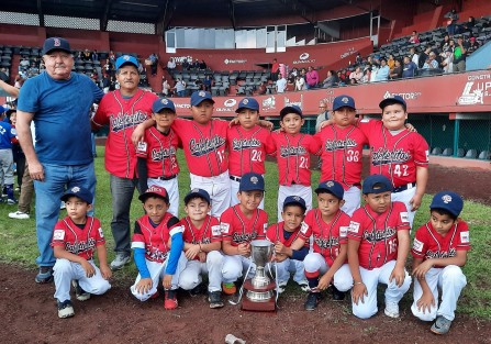 Gran apoyo el que el Lic. Bertoldo Reyes Campuzano, subdirector de Deporte del Ayuntamiento de Xalapa, da a jóvenes beisbolistas con los torneos de la Liga Infantil de Béisbol de Xalapa, donde también participan equipos de la región, como los Cafeteritos de Tepetlán, quienes obtuvieron el 2do lugar, dirigidos por el Mtro. Edilberto García. 