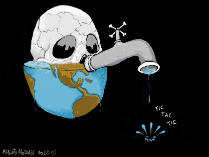 Medio mundo sin agua. ¡Ciérrale!