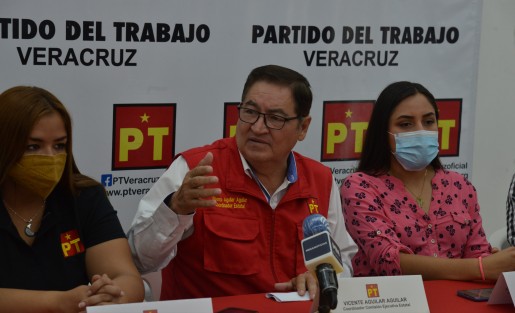 El coordinador estatal del PT, Vicente Aguilar Aguilar, pidió que la titular de la FGE, Verónica Hernández Giadáns, rinda cuentas ante el Congreso del Estado del trabajo hecho en tres años al frente del organismo.
