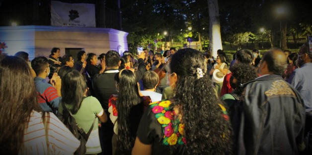 Posteriormente  se convivió en el parque Los Berros, en un fandango amenizado por el Colectivo Altepee y  La Cañada Son Jarocho, en el cual participaron los integrantes de los grupos participantes en esta festival.
