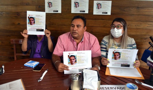 Noé Felipe Alarcón Suárez desapareció el 15 de junio de este 2022. Él es originario del municipio de Xalapa. Su familia ahora lo busca en tres ciudades como Pachuca, Hidalgo, así como en el norte del Estado de Veracruz y en esta capital veracruzana.