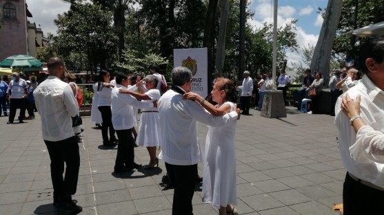  En el marco del programa Domingos Familiares,  se clausuró el evento Danzoneando en Xalapa, con la Orquesta Pauta Nueva; además, como parte de las actividades para promover la convivencia familiar se presentaron la Danzonera Cultura Danzón y la Rondalla Femenil Senderos de Amor.  
