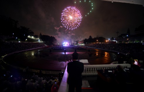 Como en los buenos tiempos de otros sindicatos, la fiesta estuvo en grande hasta avanzada la noche.