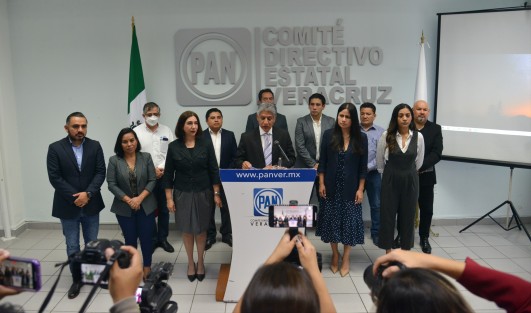 El dirigente estatal del PAN, Federico Salomón Molina, se pronunció en contra de la militarización de la Guardia Nacional; la política abrazos no balazos no sirve y la violencia va en aumento, lamentó.