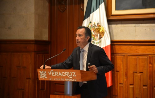 El mandatario estatal Cuitláhuac García Jiménez destacó la disminución de homicidios dolosos, que de acuerdo con el SESNSP, a julio de 2022, fue de 1.0 por cada 100 mil habitantes, por debajo de la media nacional. 