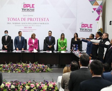 Movimiento Ciudadano en voz de su dirigente estatal, Sergio Gil Rullán se manifestó a favor de los organismos autónomos, y dijo no a su desaparición, por ello exhortó a la nueva presidenta del OPLE a que sea una guerrera incansable de la imparcialidad, del debate y la construcción democrática del estado de Veracruz.