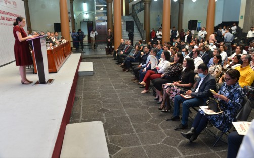 Autoridades de gobierno, civiles y militares inauguraron 2do. Congreso Internacional de Gestión Integral del Riesgo, Veracruz 2022. Que se realizara del 24 al 28 de octubre.
