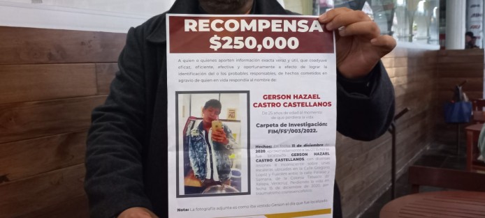 Las carpetas de investigación por la muerte de Gerson Hazael Castro Castellanos, no están debidamente integradas por la Fiscalía General del Estado (FGE) de Veracruz, asegura su padre. 


