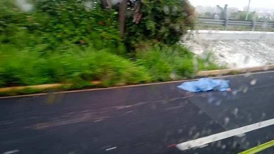 La mañana de este miércoles un motociclista que circulaba sobre el carril de alta, en la carretera federal México-Veracruz se impactó por alcance contra la parte trasera de un torton en las curvas frente a la academia de policía de El Lencero. Falleció en el lugar. 