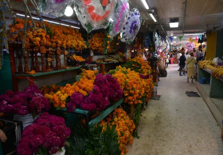 A diferencia de los últimos dos años, este se puede observar los mercados y comercios con más productos con motivo de días de muertos; incluso los comerciantes comentan que están vendiendo un poco más y tienen la esperanza que esta ocasión se recuperen económicamente.