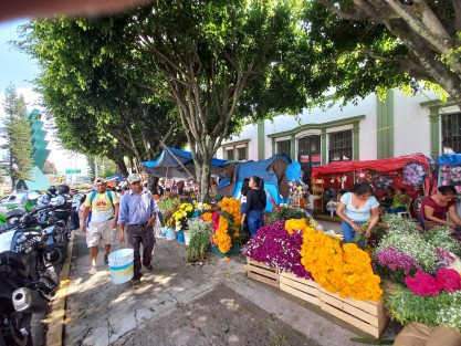 Panteones de Xalapa empiezan a cobrar vida en los  Días de Muertos. 