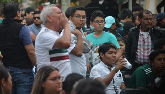 Cientos de aficionados se reunieron en diferentes puntos de la ciudad de Xalapa para ver el encuentro entre la selecciones de de México vs Argentina del mundial Qatar 2022, donde,la selección albiceleste  venció 2-0 a la de México.  