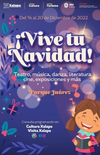 El rescate de las tradiciones navideñas para el disfrute de las y los xalapeños que el Ayuntamiento realiza en esta época decembrina con la iluminación y decoración del parque Juárez, irá acompañada de un foro artístico cultural del 14 al 20 de diciembre, lo que reafirma el impulso que el Gobierno Municipal le da a los creadores independientes en las diversas expresiones del arte. 

