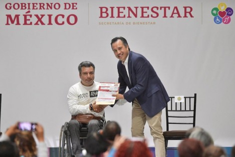 El Gobierno de Veracruz y la Delegación de Programas Federales anunciaron la incorporación de 8 mil 060 solicitantes a la Pensión para el Bienestar de las Personas con Discapacidad, 500 de ellos habitantes de la capital del estado.

