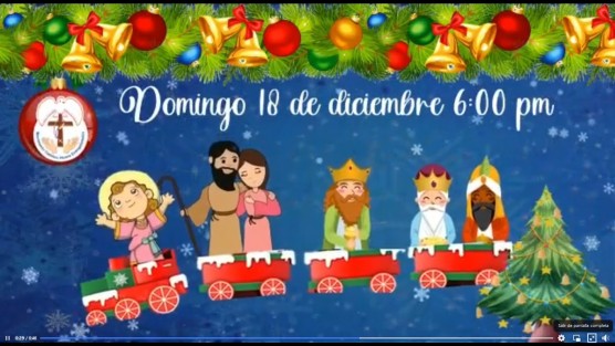 Y para este domingo, otro desfile navideño... El grupo de jóvenes  católicos Nueva Evangelización realizará su tradicional Caravana Navideña, partiendo a las 18:00 hrs del parque hundido, en Maestros Veracruzanos, para salir a 20 de Noviembre, Xalapeños Ilustres, Enríquez y Ávila Camacho.  
